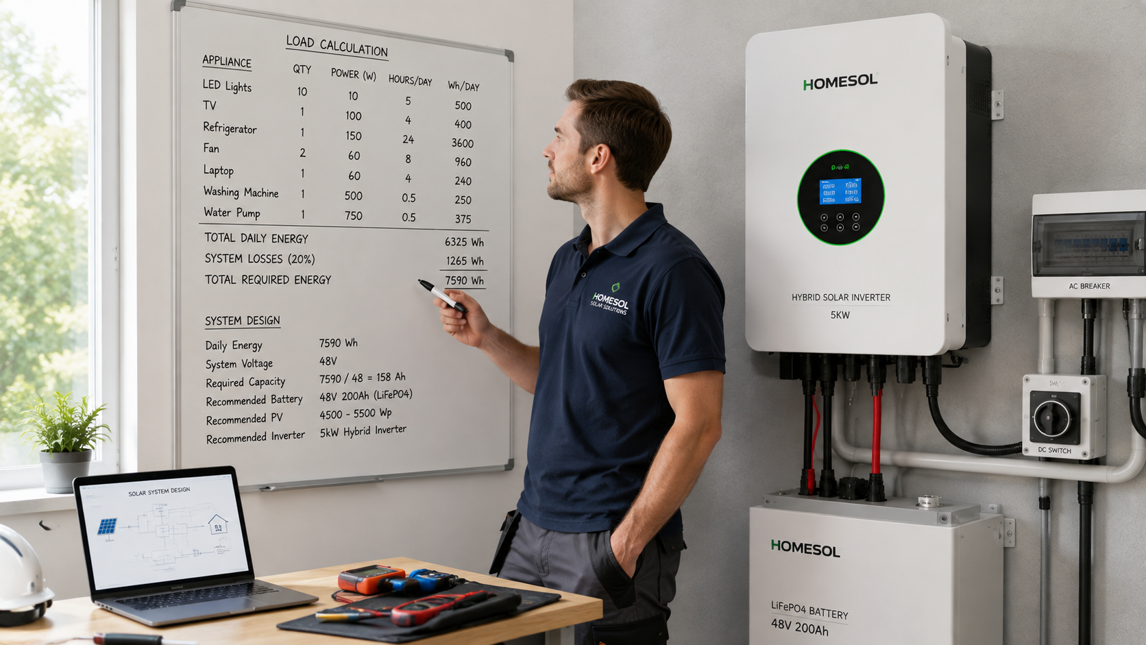 How to size a solar inverter for your home